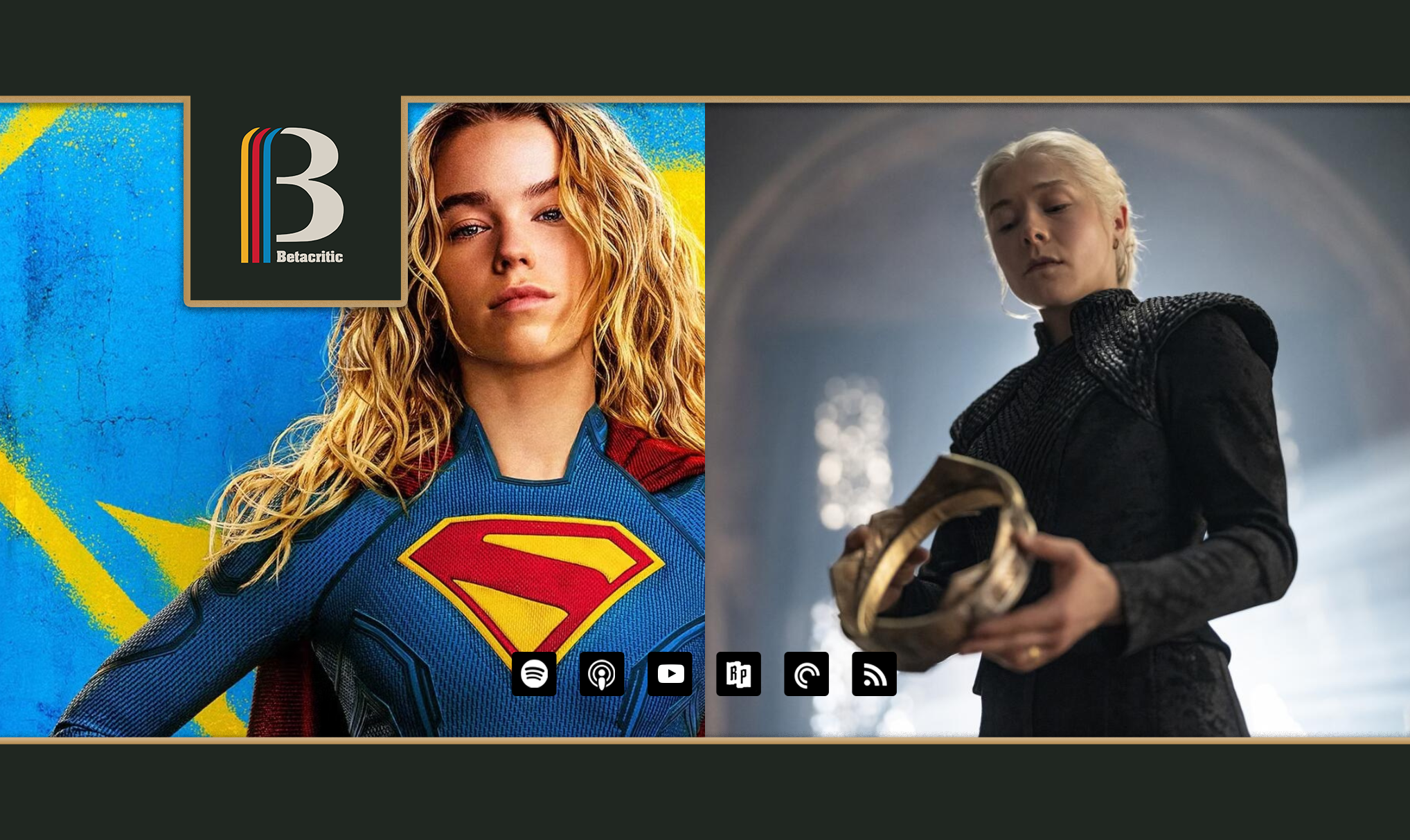 Cover Image for Ny Episode af Betacritic Podcast – Supergirl & House of the Dragon sæson 3 (med Morten Urup)