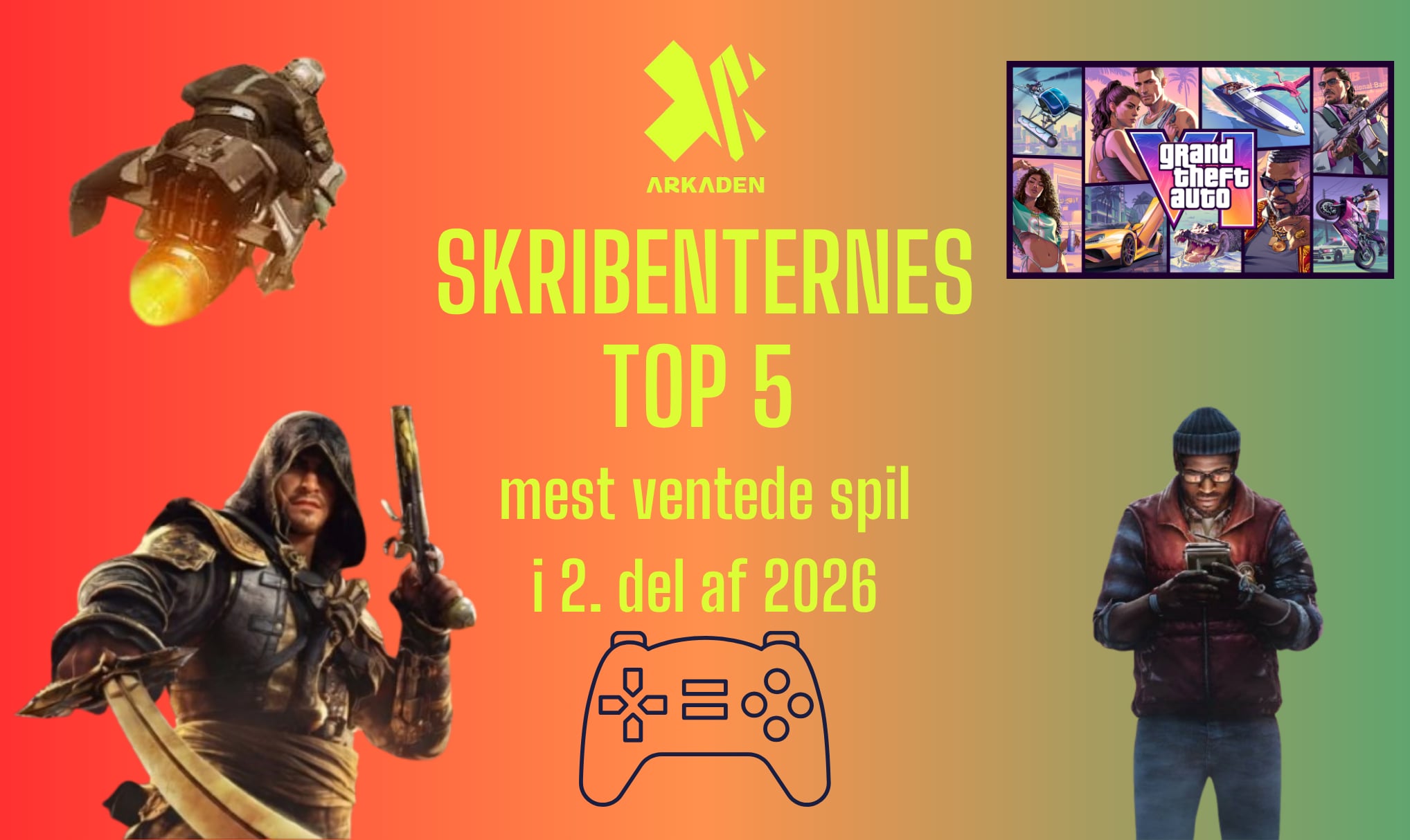 De mest ventede spil for resten af 2026 – Skribenternes top 5